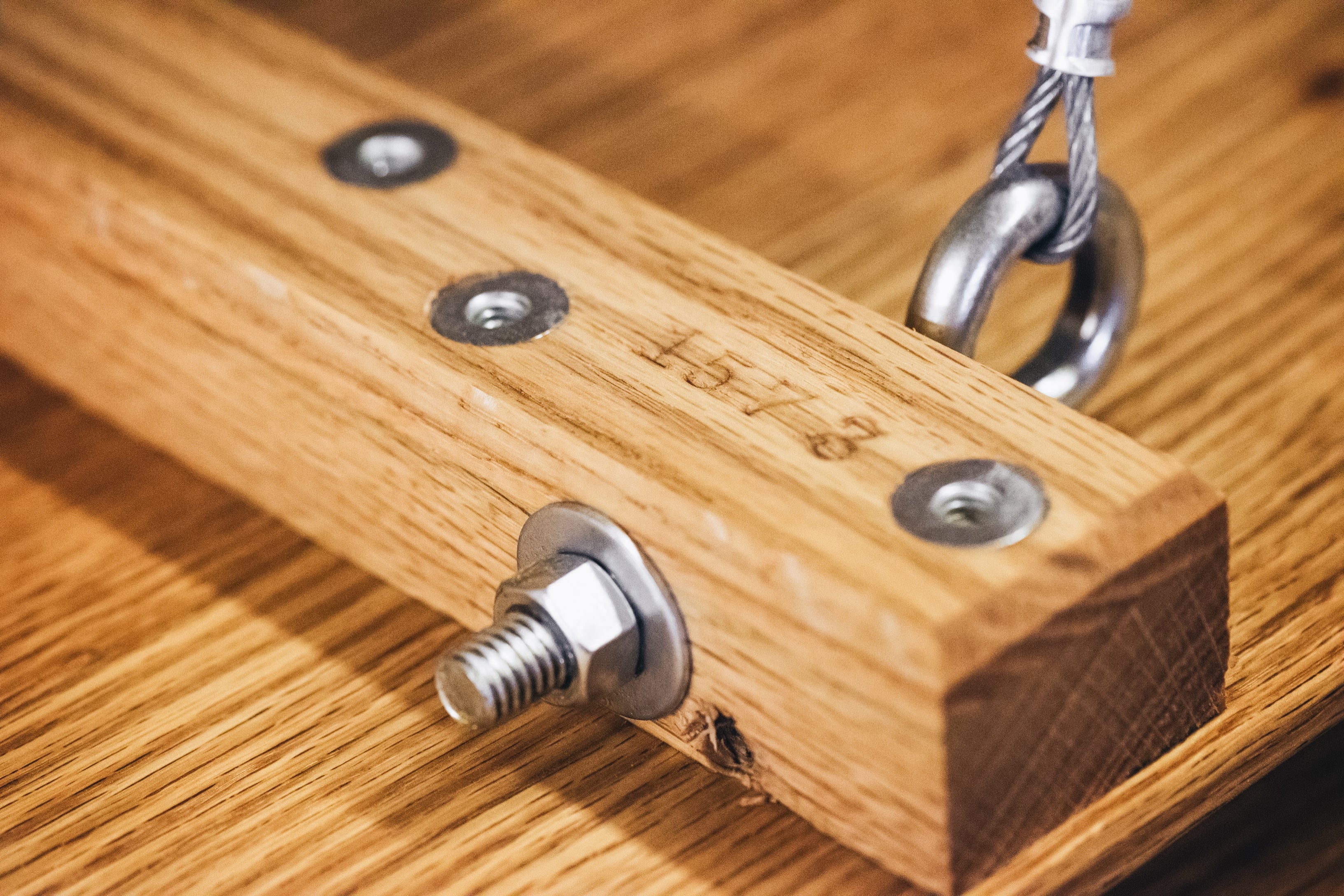 Wooden Toboggan repair