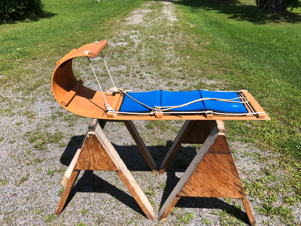 Used Small Classic Toboggan with Small Crack - GARAGE SALE 2023