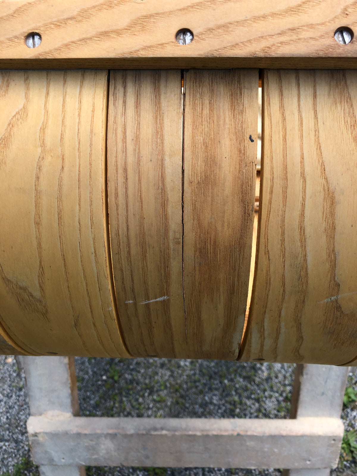 Used 1800's Toboggan with Split Board - GARAGE SALE 2023