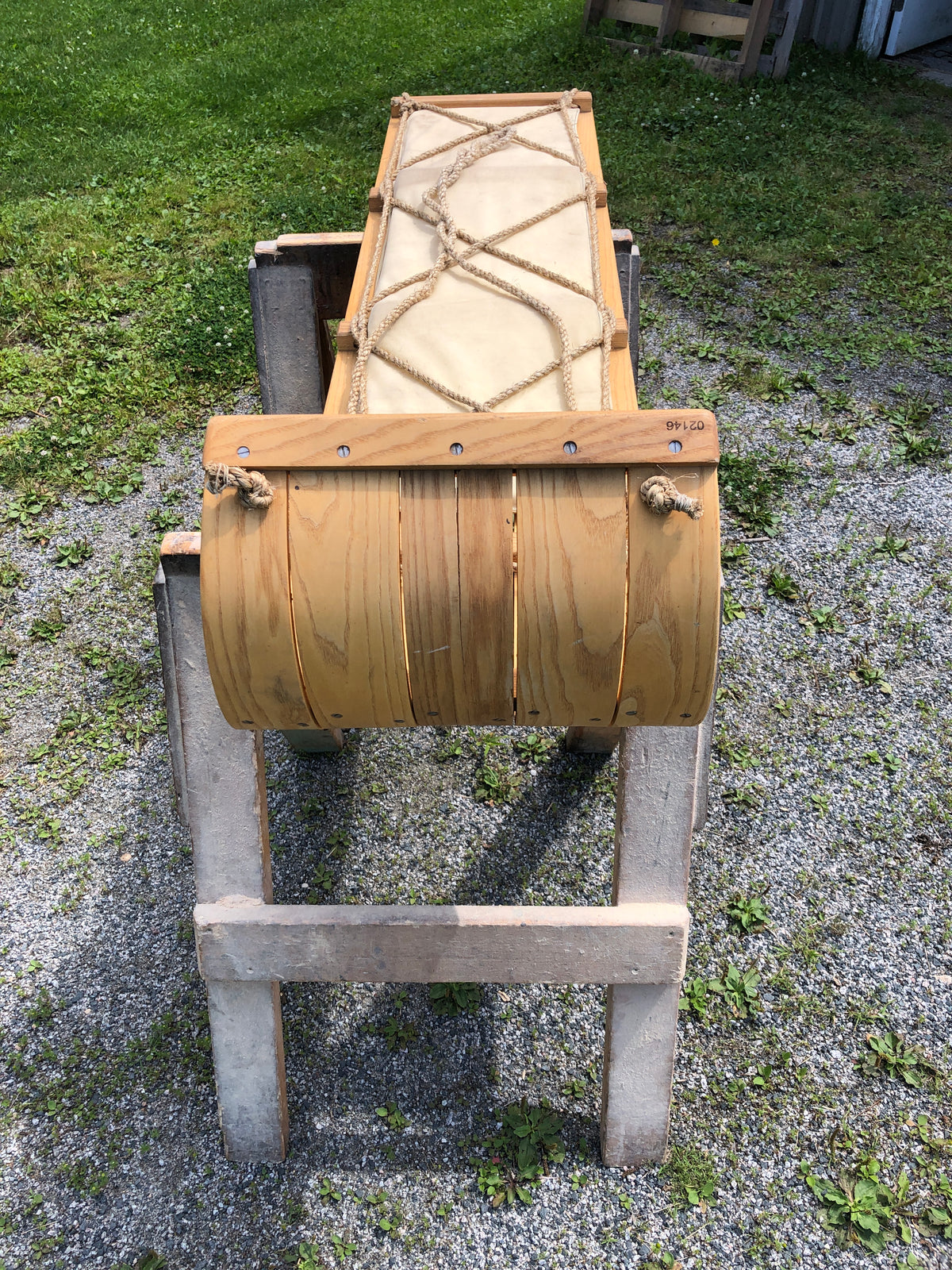 Used 1800's Toboggan with Split Board - GARAGE SALE 2023
