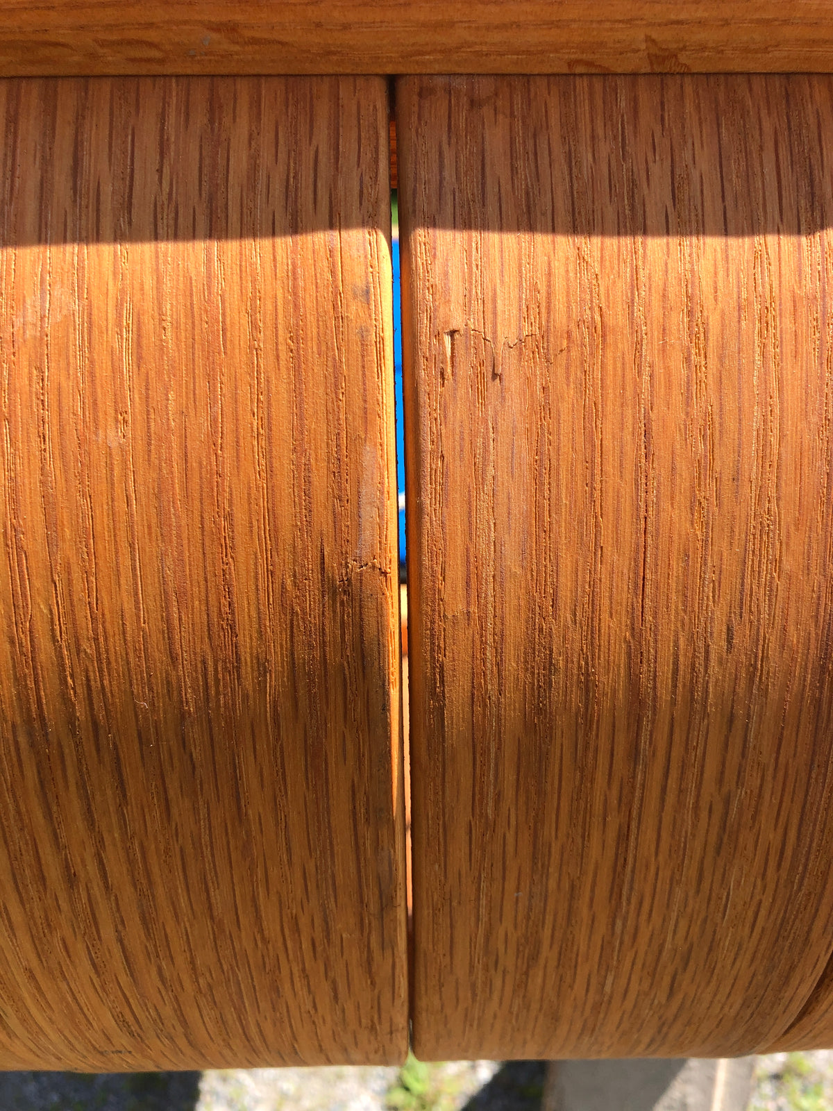 Used Small Classic Toboggan with Small Crack - GARAGE SALE 2023