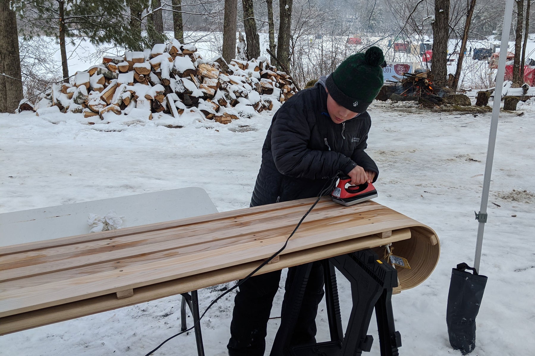 waxing toboggan