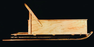 Why the Best Snow Sleds, Toboggans, and Dog Sleds are Made of Wood...