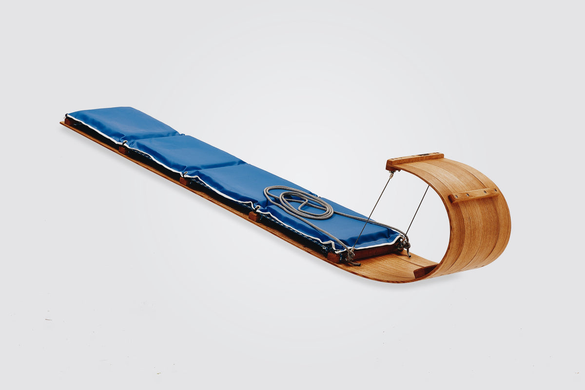 VIDEO: Up Close with our Downhill Wood Toboggan