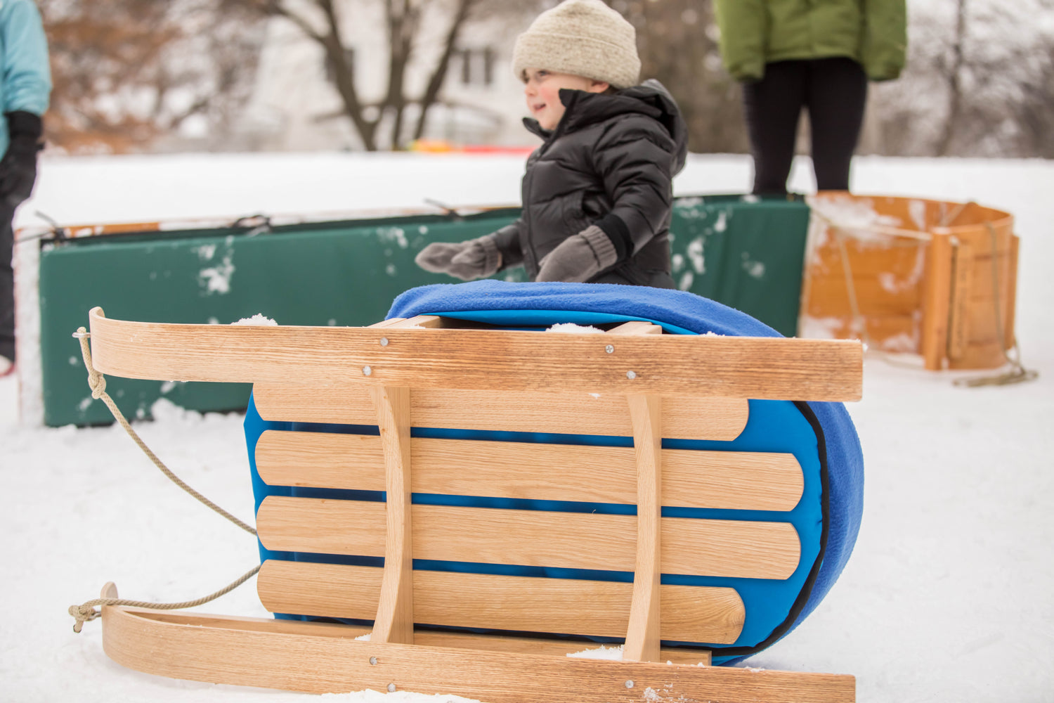 pull sled for children snow 