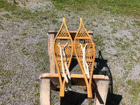 Used Small Ojibwa Snowshoes with Lampwick Bindings - GARAGE SALE 2023