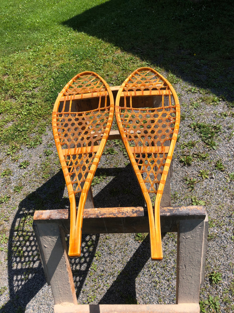 Extra Thick Varnish Huron Snowshoes - GARAGE SALE 2023