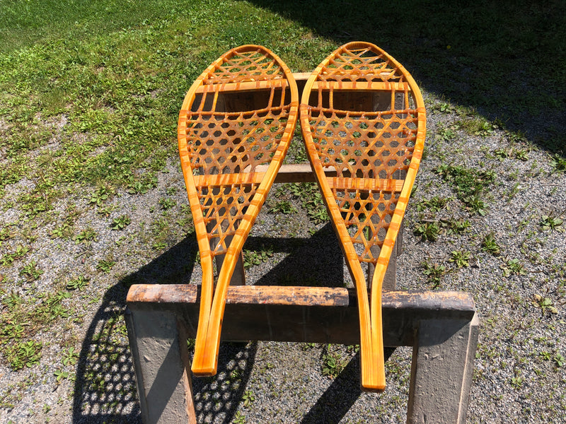 Extra Thick Varnish Huron Snowshoes - GARAGE SALE 2023