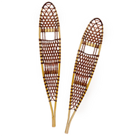 Traditional Alaskan Wooden Snowshoes