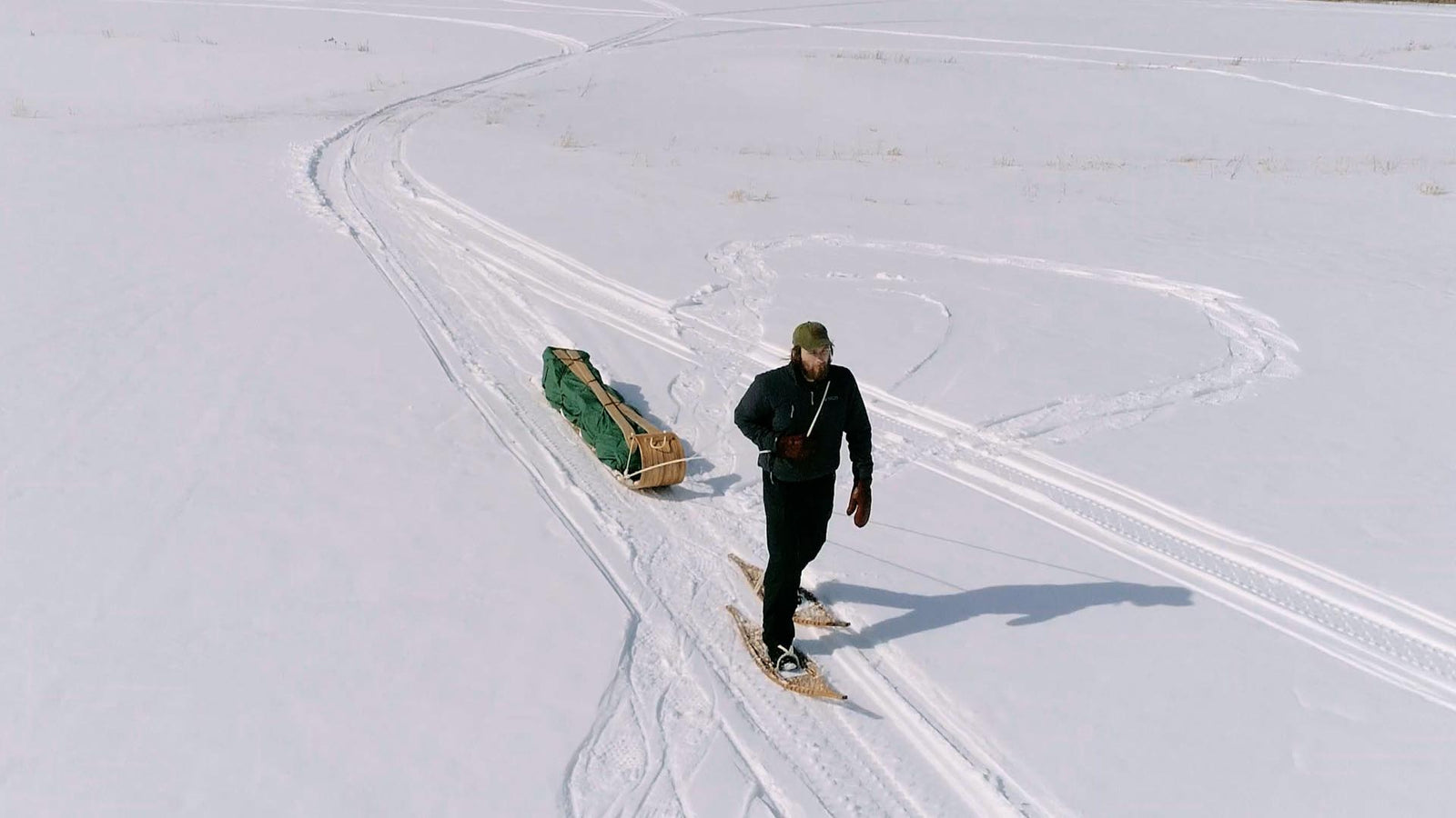 Trail Toboggan | Northern Toboggan Handmade Sleds