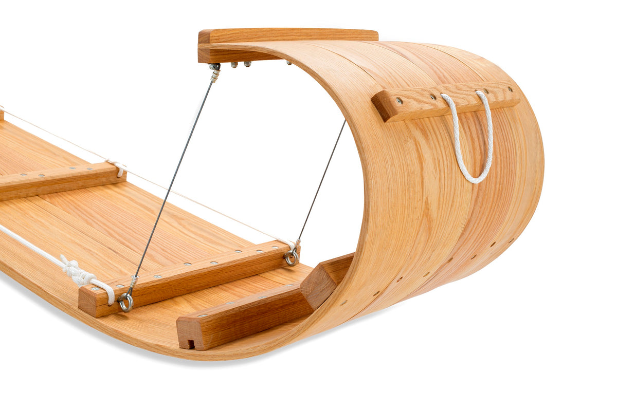 Traditional Wooden Toboggans | NTCo Custom Sleds