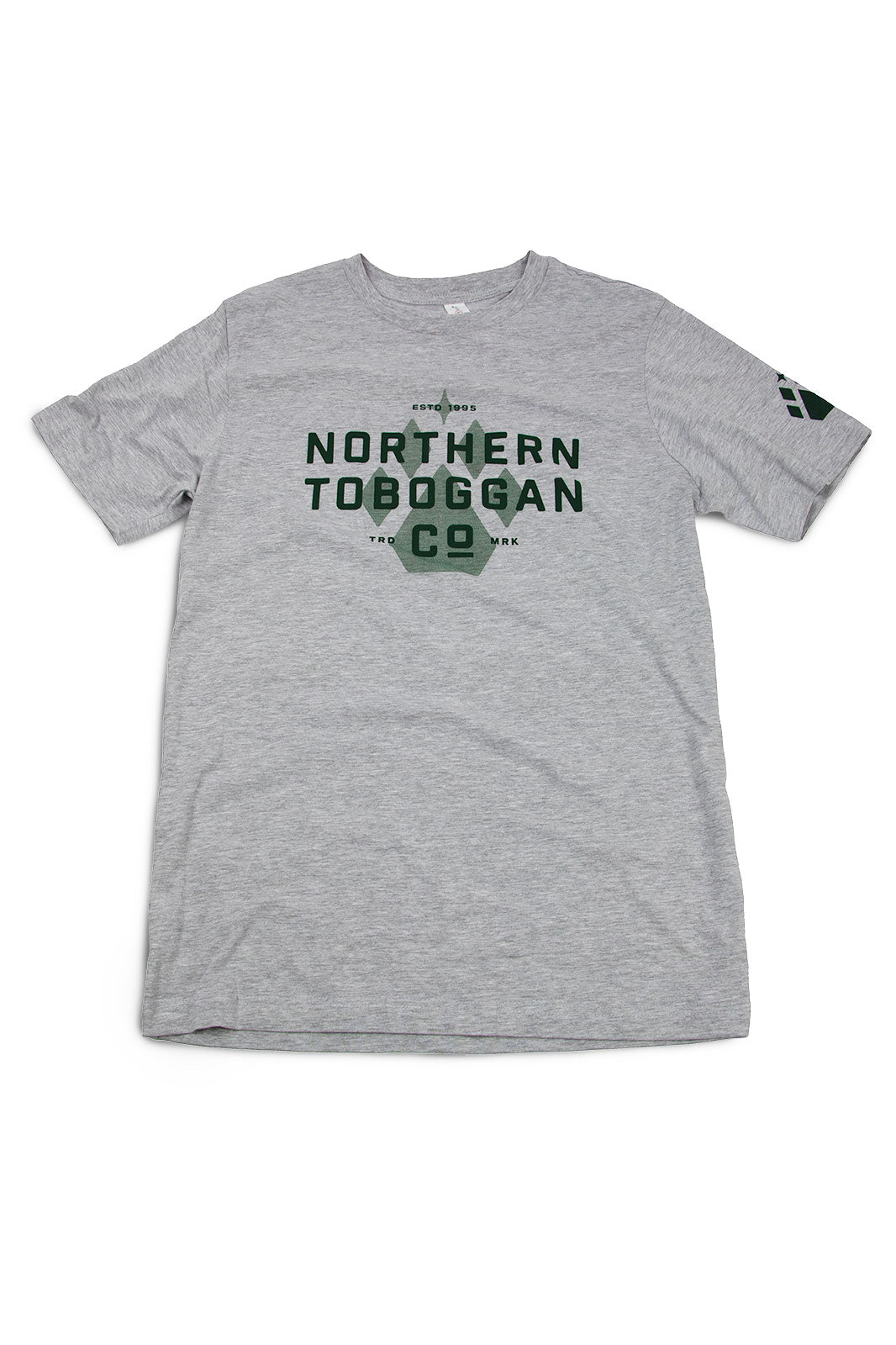 Toboggan Tee - Gray w/ Classic Logo